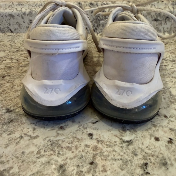 Nike White and Black Women's Sneakers - Picture 2 of 4